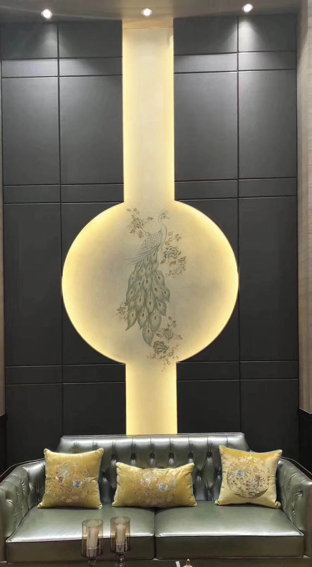 工裝設(shè)計中那些好看的圓形造型，中國 古典美學(xué) 南京漢拓裝飾