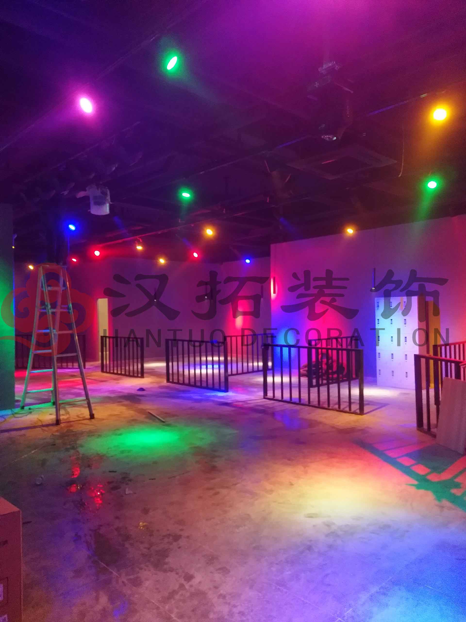 施工進(jìn)行時(shí)——友客音樂烤吧現(xiàn)場(chǎng)燈光效果圖